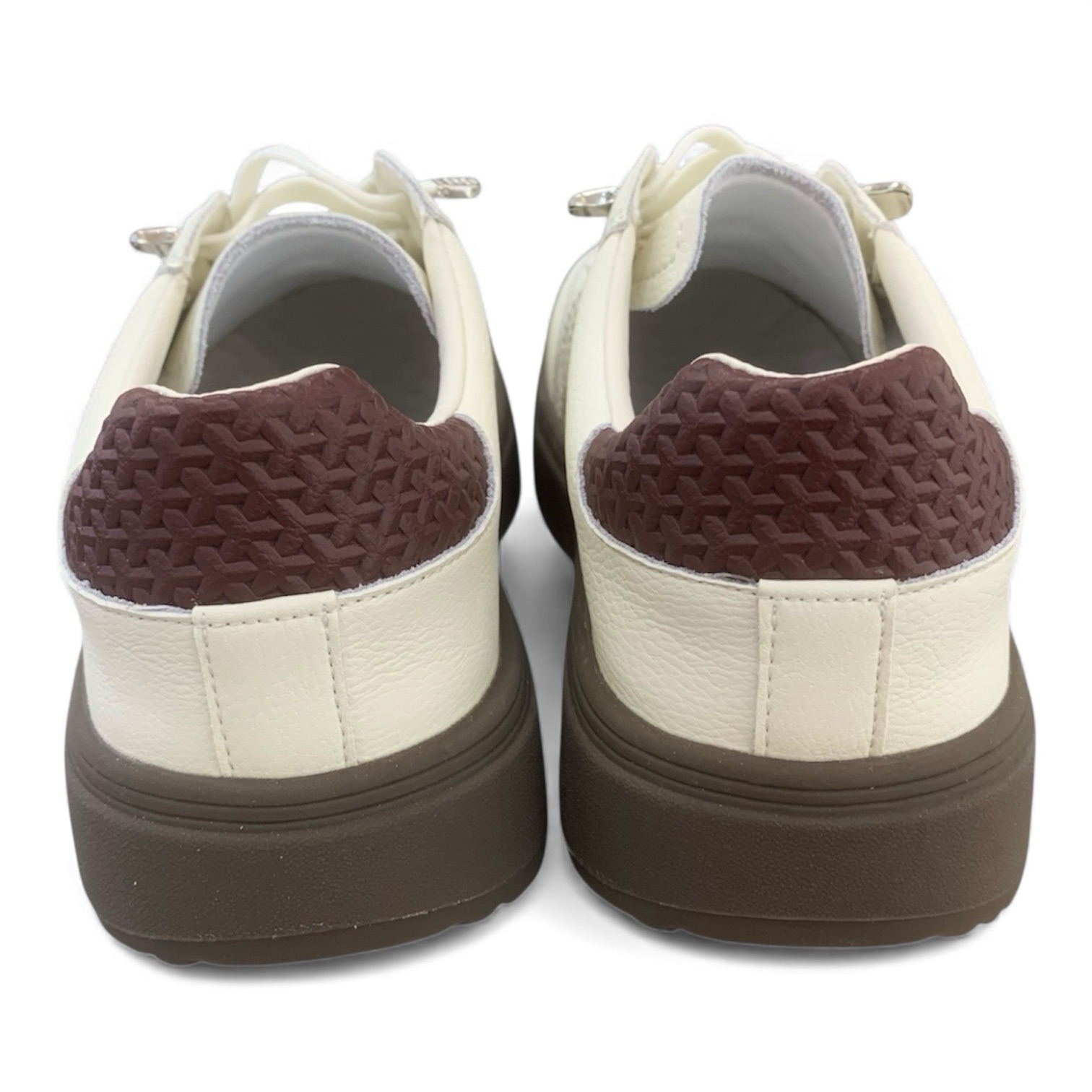 厚底橫間休閑鞋