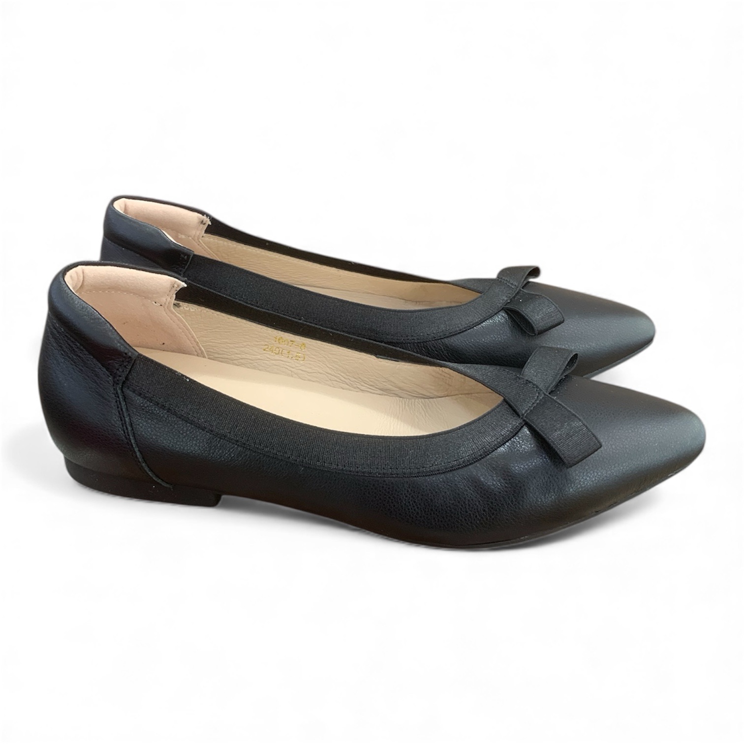 包邊蝴蝶結內踭鞋