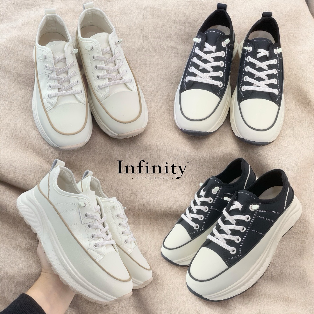 輕身厚底休閒鞋