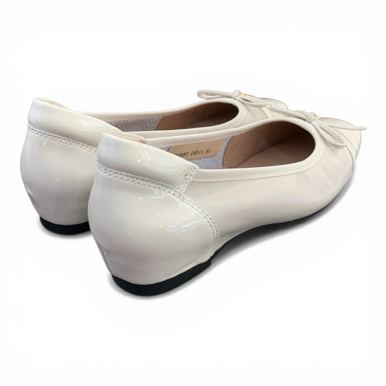 拼料蝴蝶結暗踭鞋