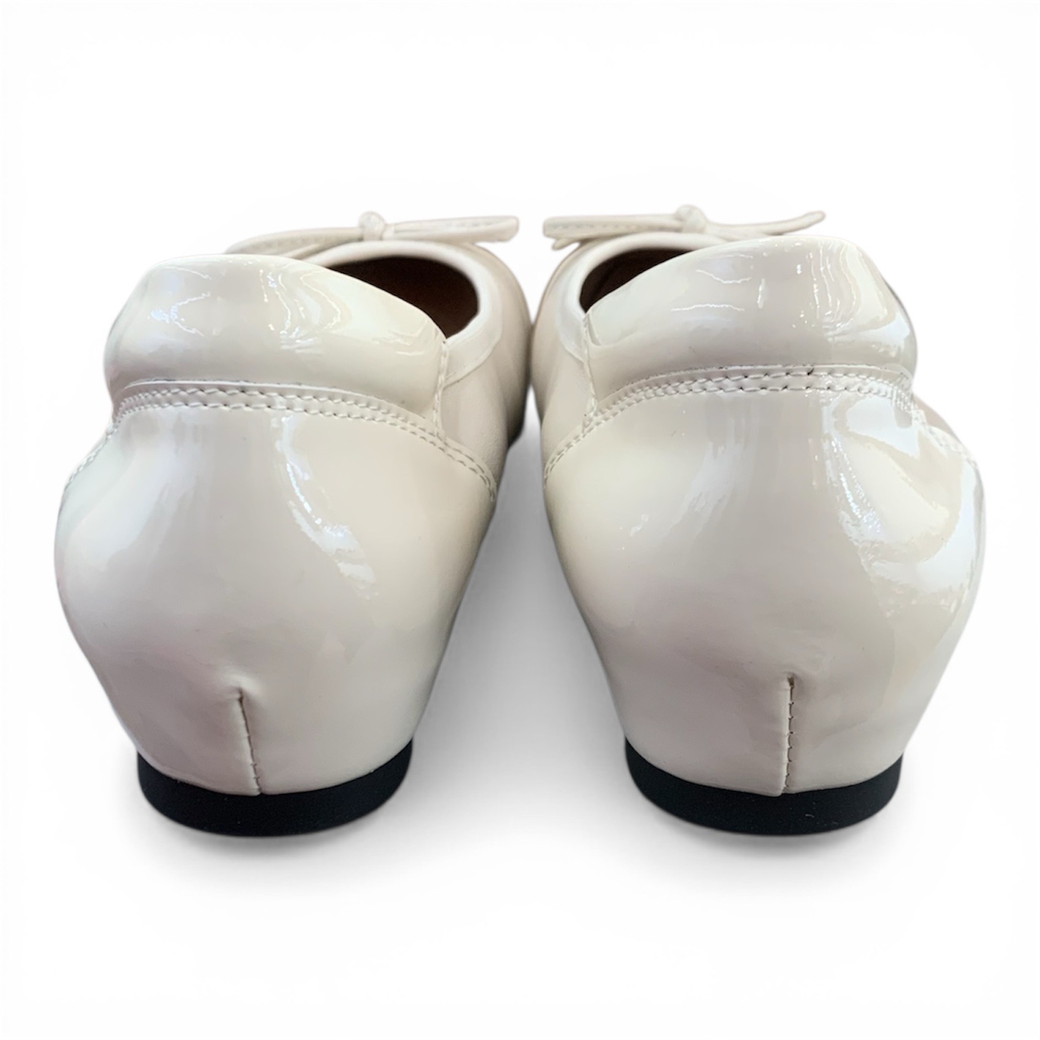 拼料蝴蝶結暗踭鞋